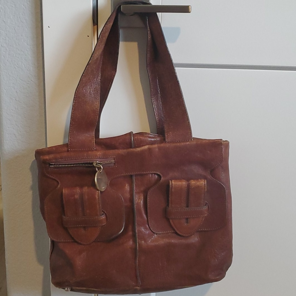Chloe brown shoulder bag